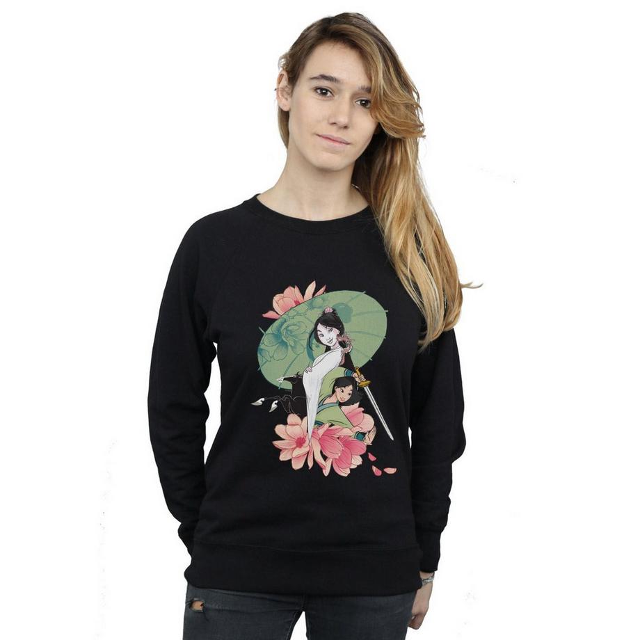 Disney Mulan Sweatshirt Imprimé Graphique  
