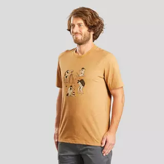 QUECHUA T-shirt de randonnée - NH500 - Homme  Orange