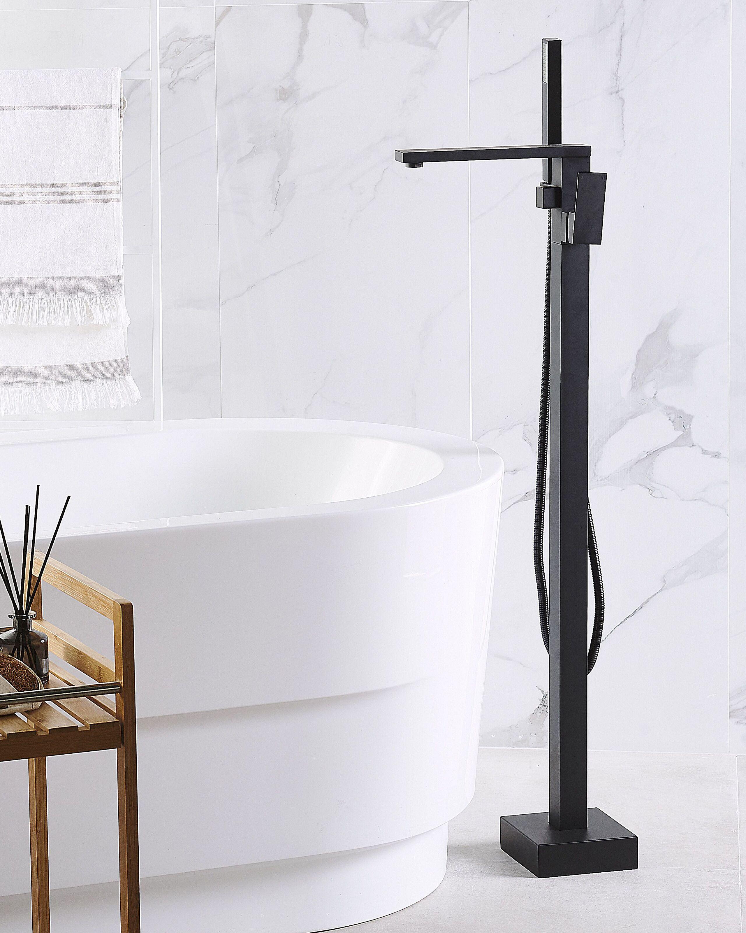 Beliani Rubinetteria per vasca da bagno freestanding en Materiale sintetico Moderno DELLA  