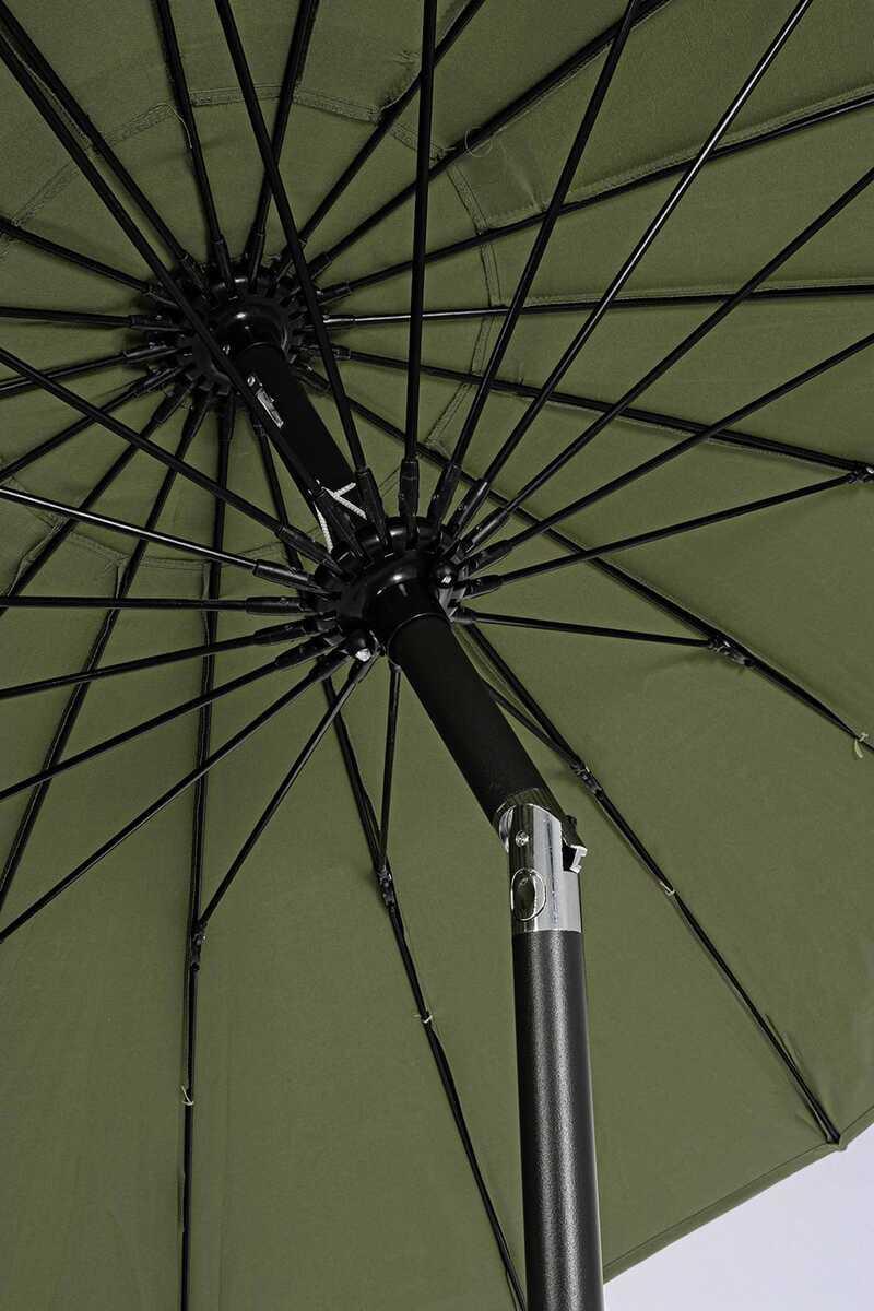 mutoni Parasol Atlanta 270 anthracite vert olive  