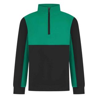 Finden & Hales Fleece Oberteil Kurzer Reissverschluss  