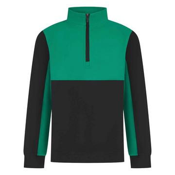 FleeceOberteil mit kurzem Reißverschluss