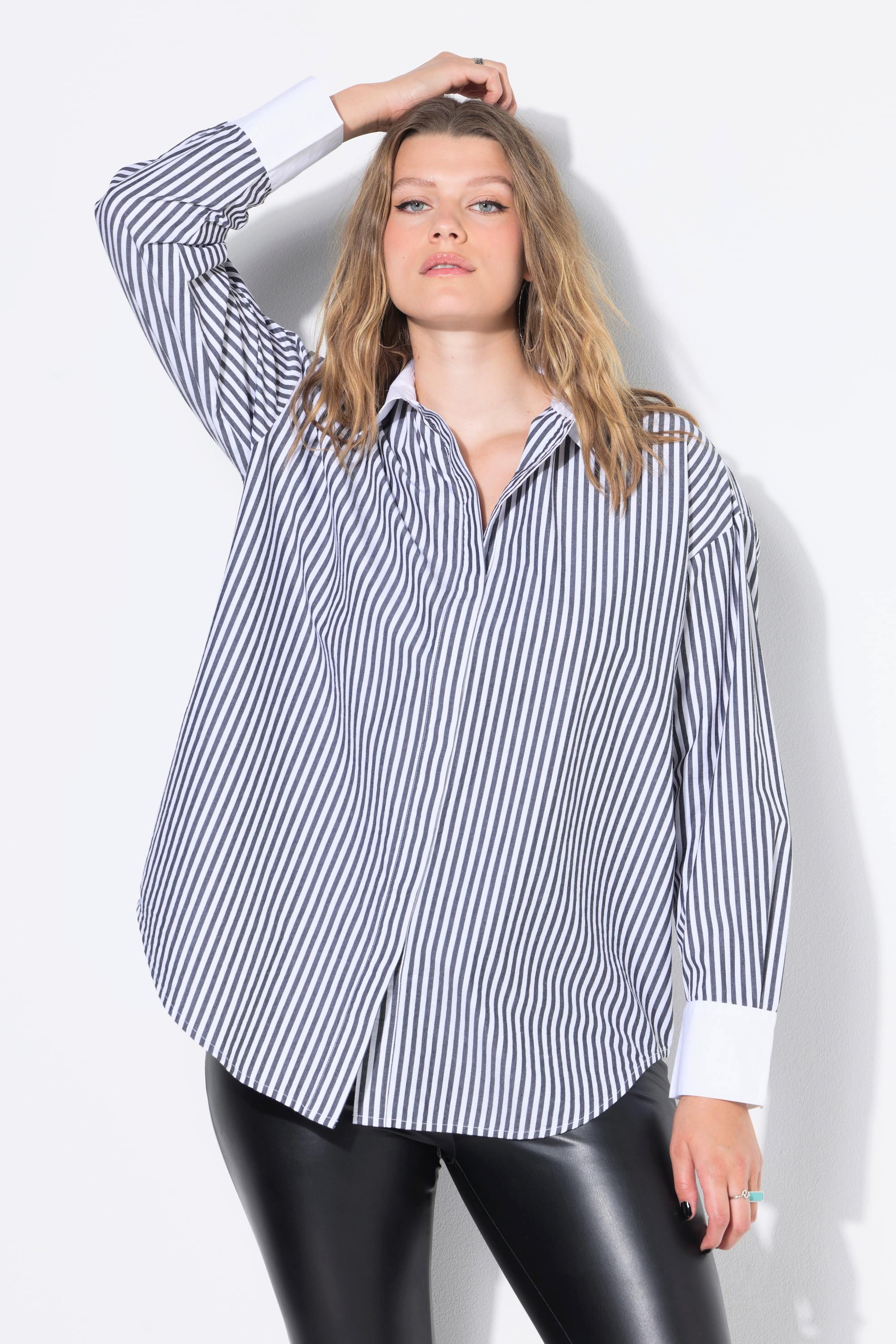 Studio Untold Chemisier Oversize Rayures  