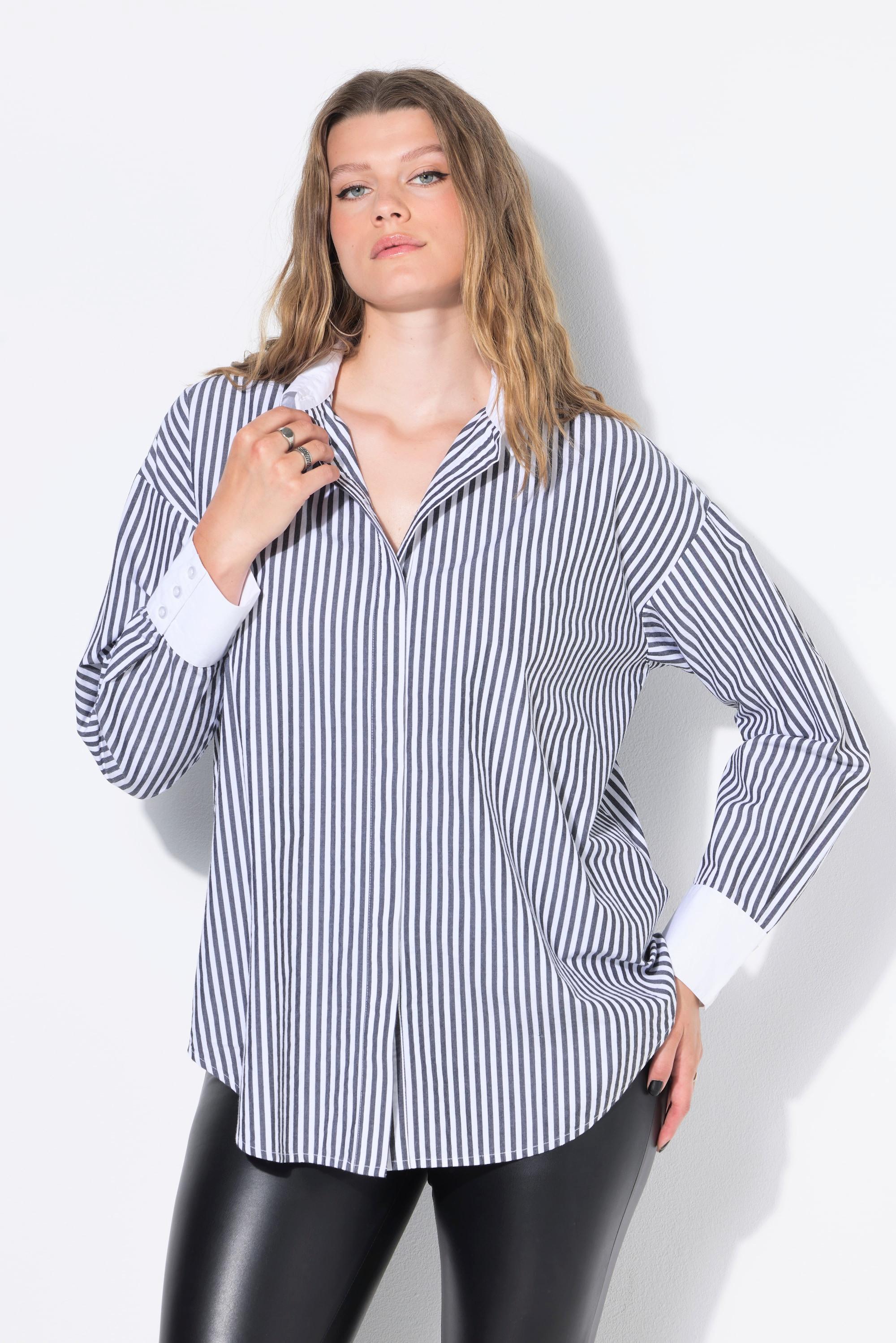 Studio Untold Chemisier Oversize Rayures  