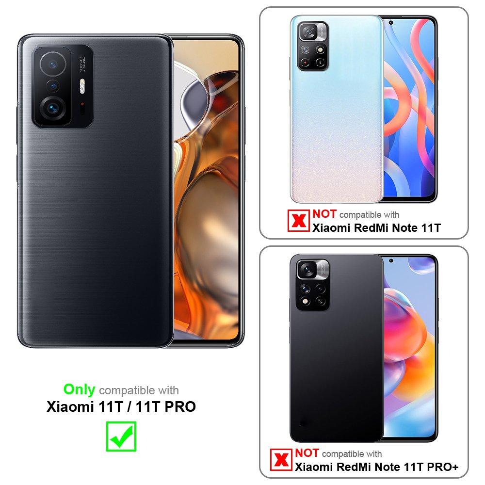 Cadorabo  Housse compatible avec Xiaomi 11T / 11T PRO - 360° Full Body Coque de protection - Protection frontale et dorsale, protection intégrale avec protection d'écran 