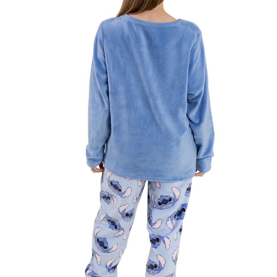 Lilo & Stitch  Ensemble De Pyjama Long Manches Longues Motif Stitch 
