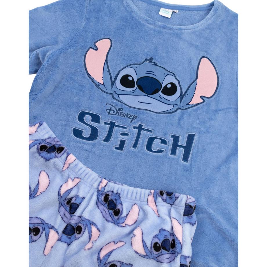 Lilo & Stitch  Ensemble De Pyjama Long Manches Longues Motif Stitch 