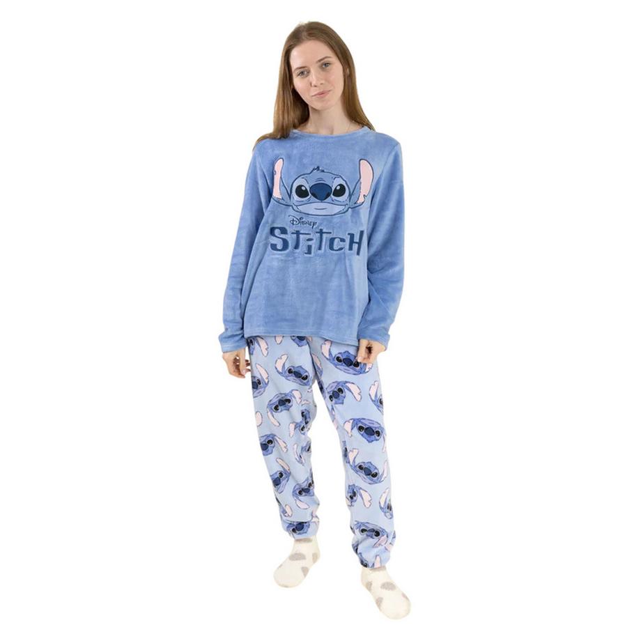 Ensemble De Pyjama Long Manches Longues Motif Stitch