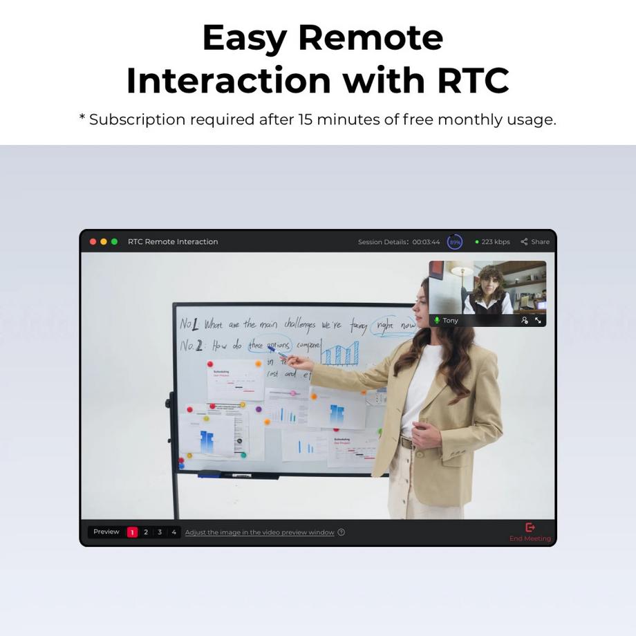 Obsbot  Tiny 3 Webcam 