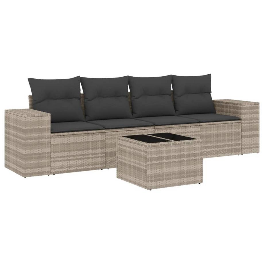 Garten sofagarnitur poly-rattan