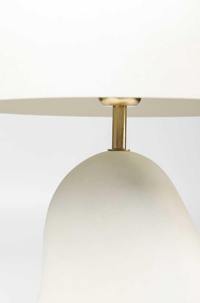 KARE Design Tischleuchte Nube weiss 48  