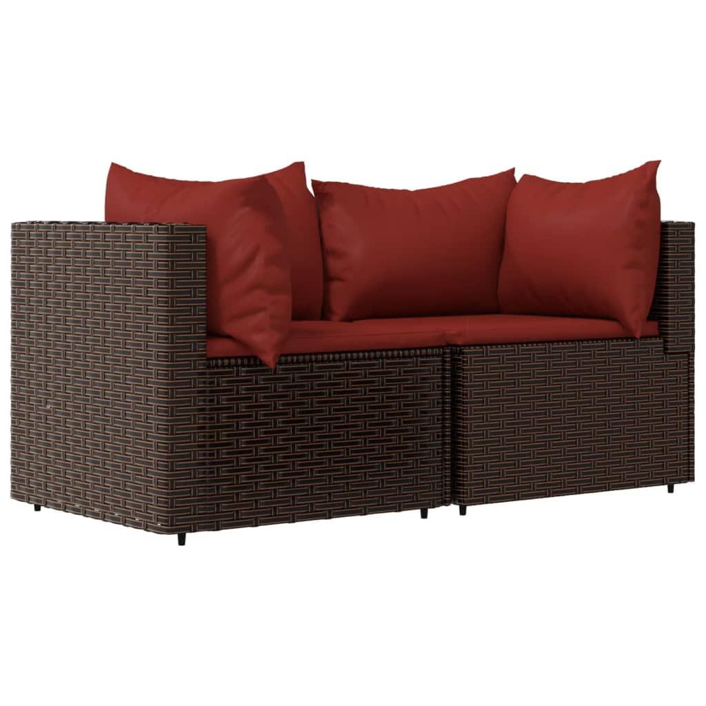 VidaXL Garten lounge set poly-rattan  