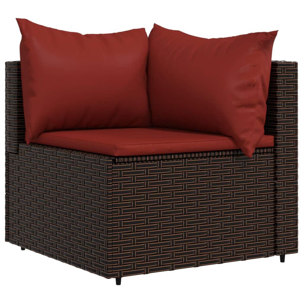 VidaXL Garten lounge set poly-rattan  