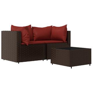 VidaXL Garten lounge set poly-rattan  