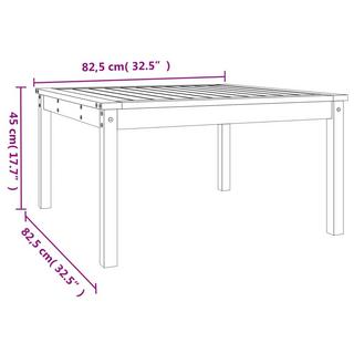 VidaXL tavolo da giardino Legno di douglas  