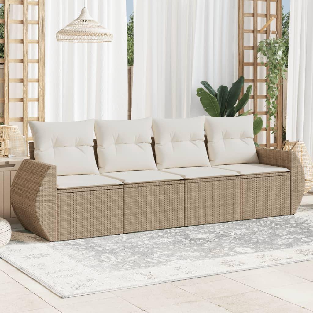 VidaXL Garten sofagarnitur poly-rattan  