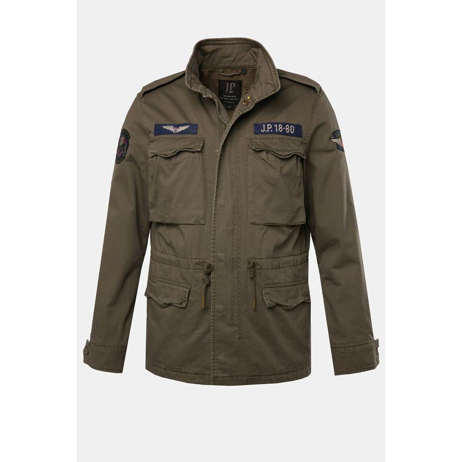 JP1880 Fieldjacket Baumwolljacke Badges Vintage Look  