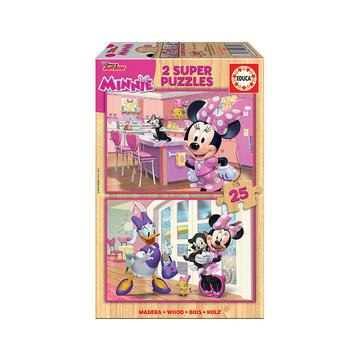 Puzzle Minnie Mouse Happy (2x25)