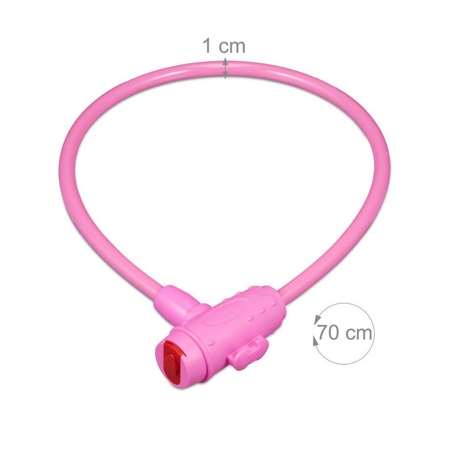 B2X  Lucchetto per bicicletta per bambini 