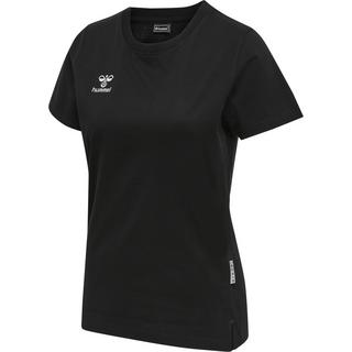 Hummel  t-shirt aus baumwolle, damen move grid 