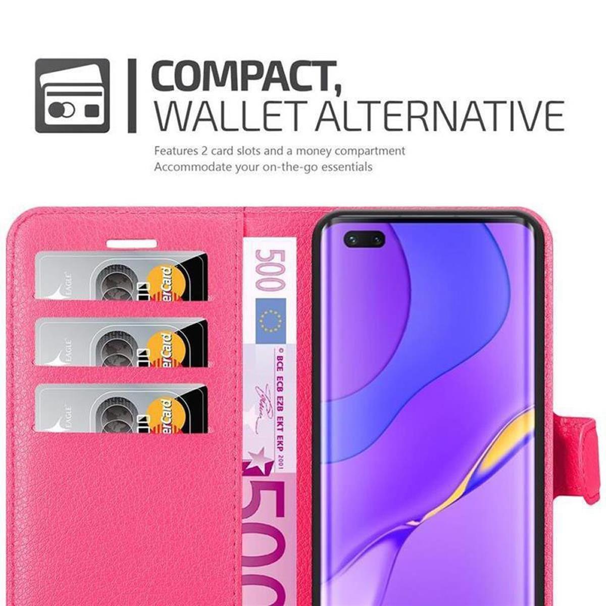 Cadorabo  Housse compatible avec Huawei NOVA 7 PRO 5G - Coque de protection avec fermeture magnétique, fonction de support et compartiment pour carte 