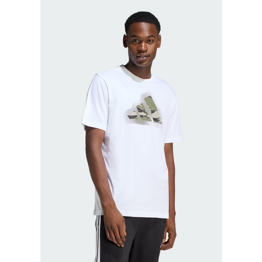 adidas T-shirt Camo Modern Logo Graphic  