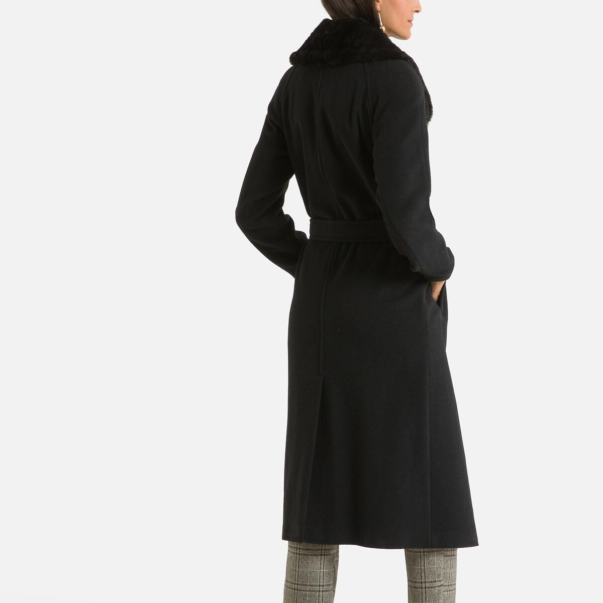 La Redoute Collections  Manteau long fermeture boutonnée 