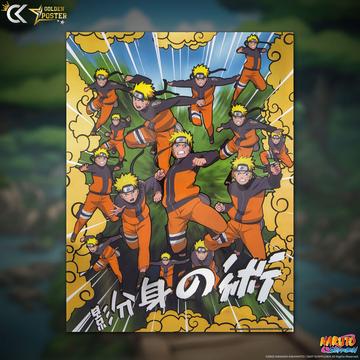 Poster - Naruto - Shadow Clone Technique - Uzumaki Naruto