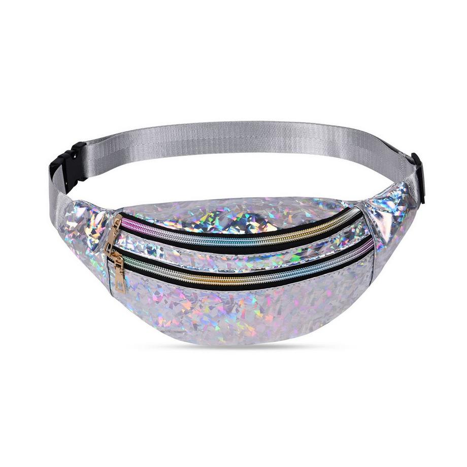 Gürteltasche, Fanny Pack Fashion Wasserdicht, Fanny Pack Gürteltaschenfächer mit 3 Fächern, verstellbare Gürtel-Hüfttasche für Sportreisen, Wandern