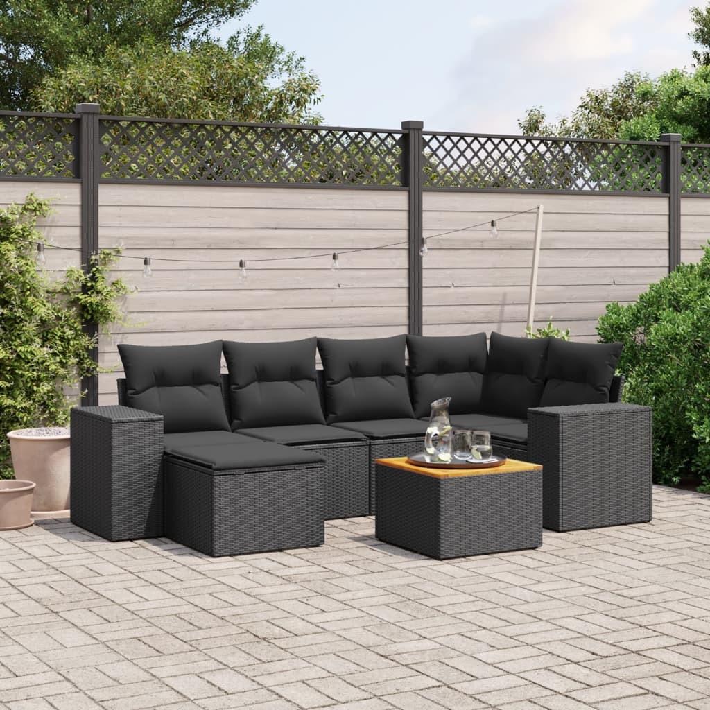 VidaXL Garten sofagarnitur poly-rattan  