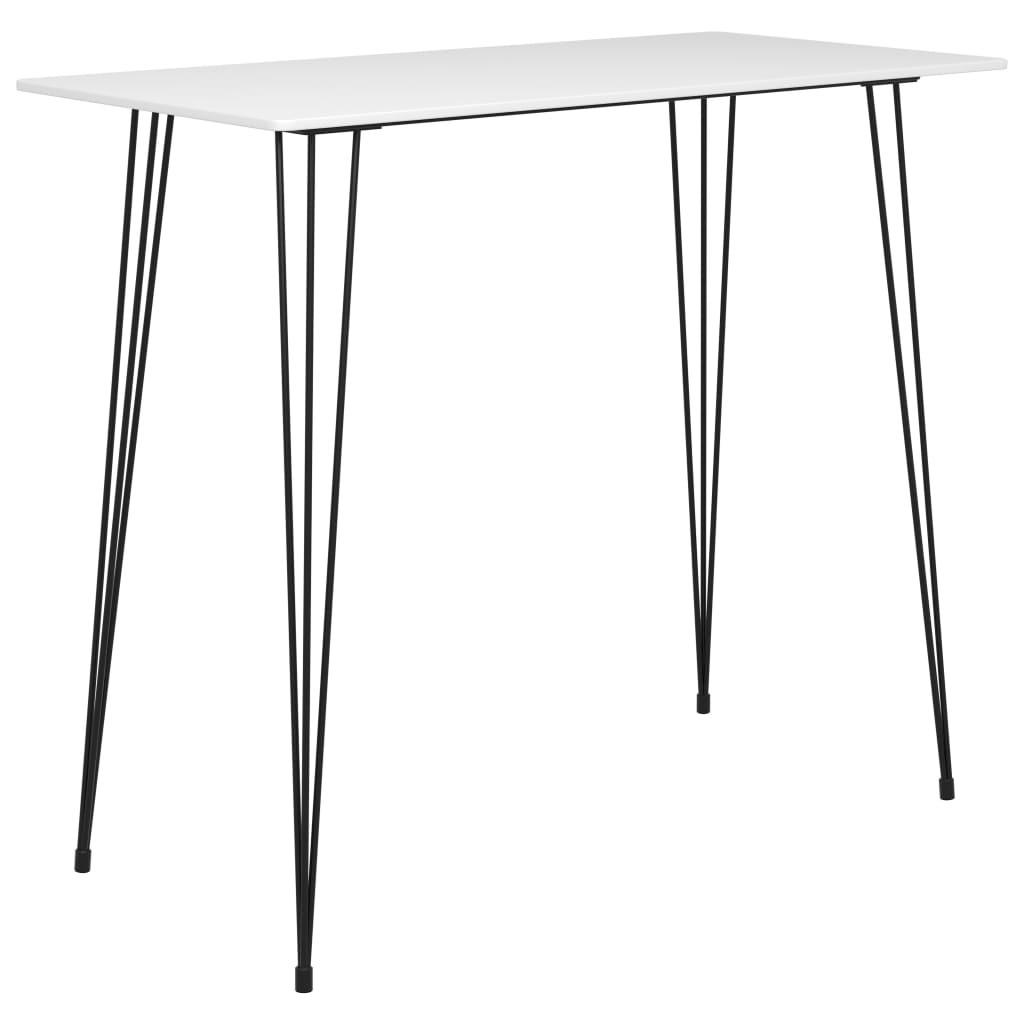 VidaXL Table de bar mdf  