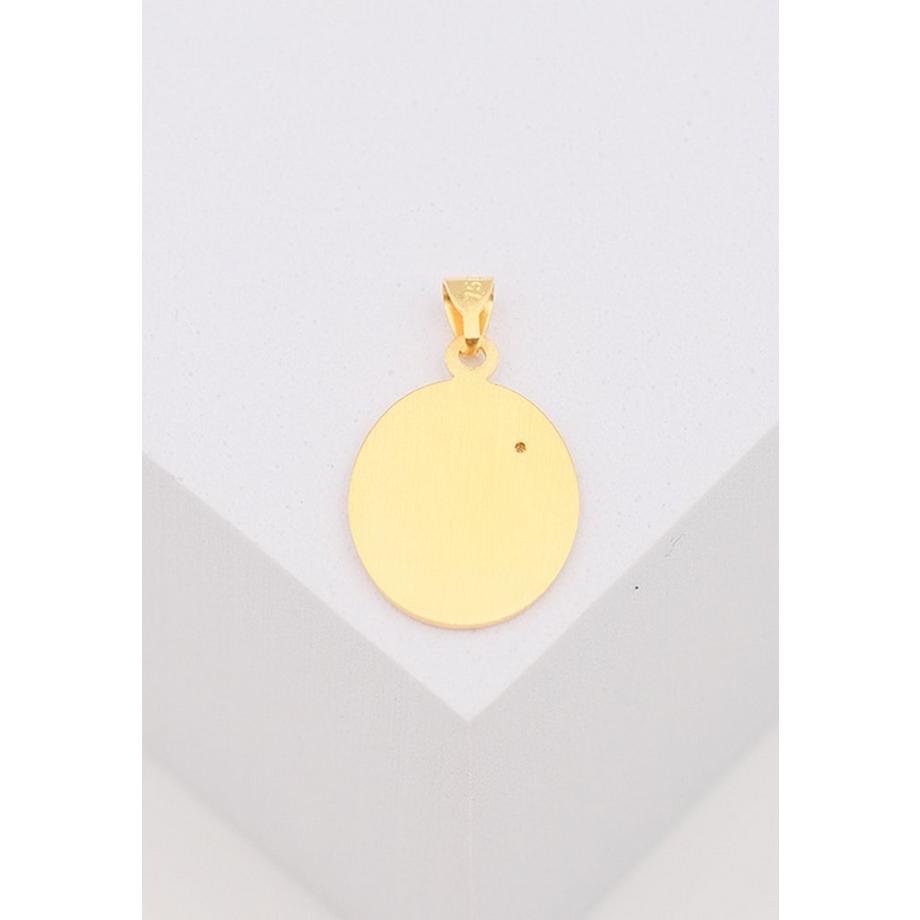 MUAU Schmuck  Pendentif ange en or jaune 750 diamant 0,005ct. 20x13mm 