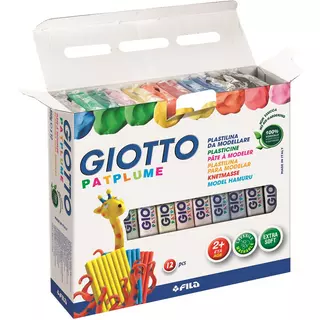 Giotto  Giotto F512200 composto per ceramica e modellazione Pasta modellabile 4,2 kg Colori assortiti 12 pz 