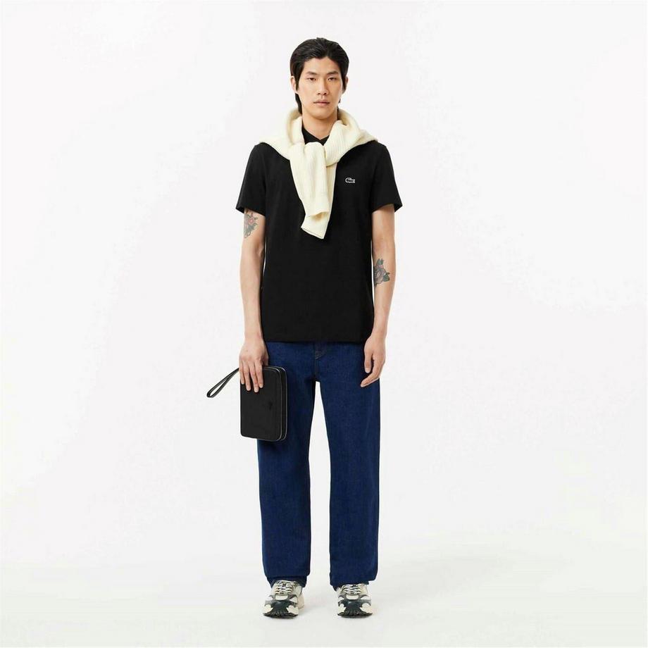 LACOSTE Polo en mélange de coton  