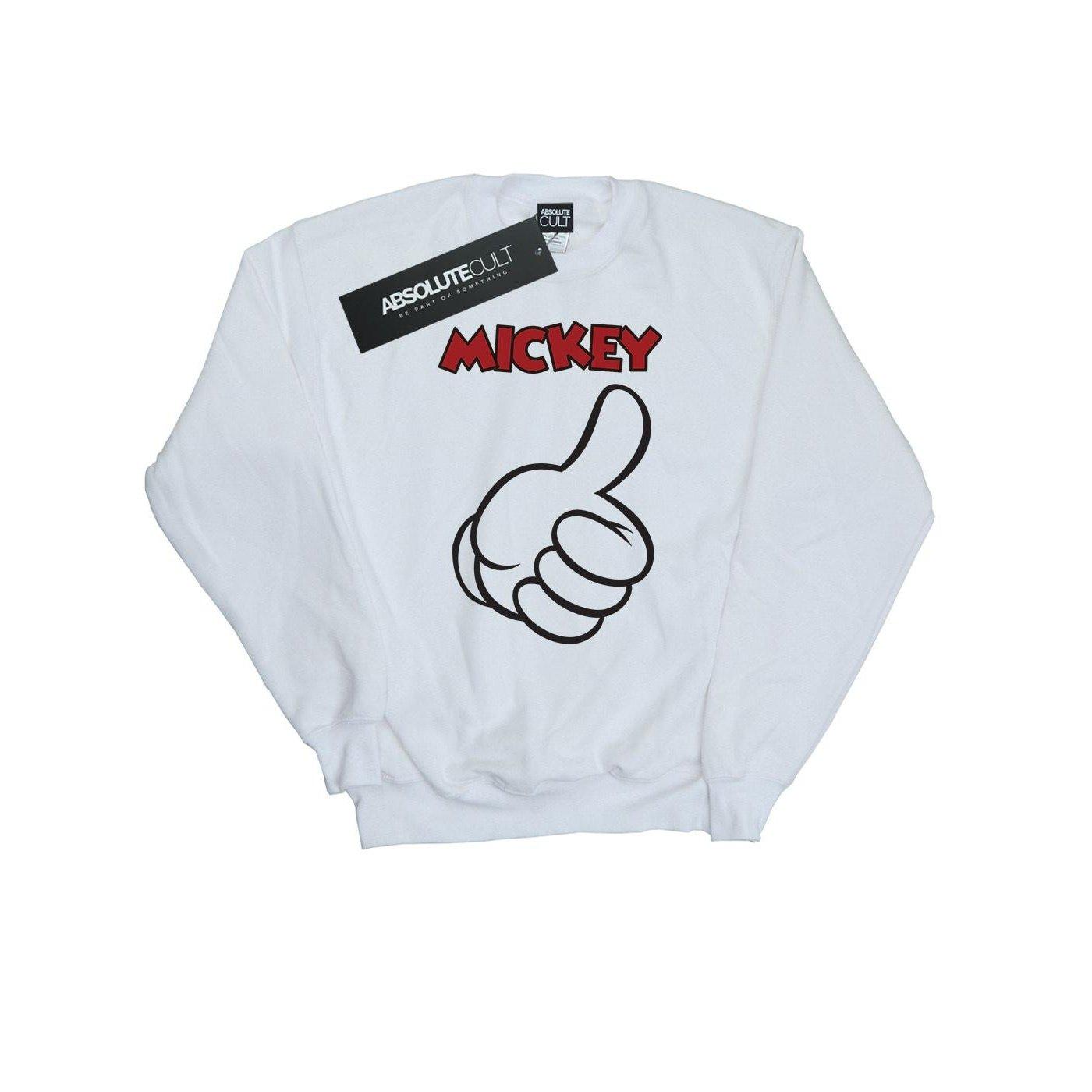 Disney  Mickey Mouse Thumbs Up Sweatshirt 