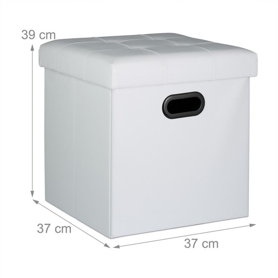 Northix Ottomane mit Stauraum und Sitz  