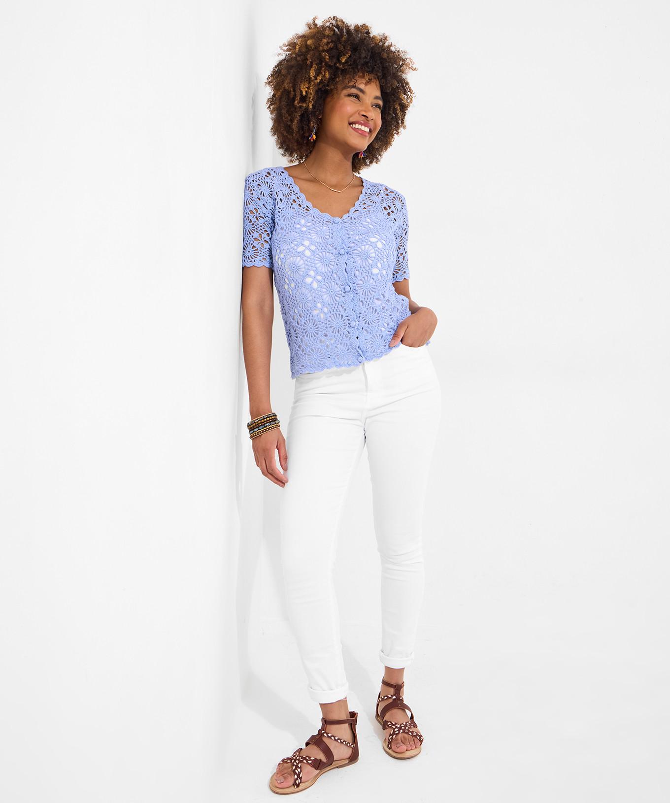 Joe Browns Cardigan Rilassato all'Uncinetto  