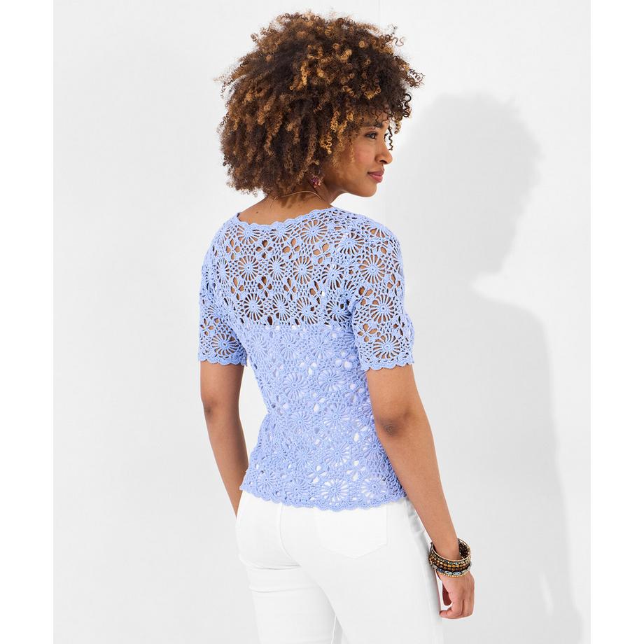 Joe Browns Entspannte Häkelstrickjacke  