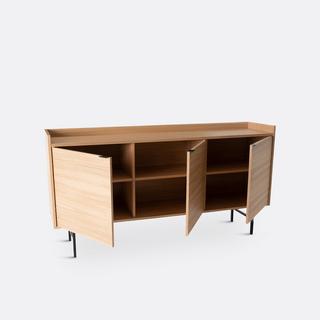 La Redoute Intérieurs  Sideboard Volga mit 3 Türen 