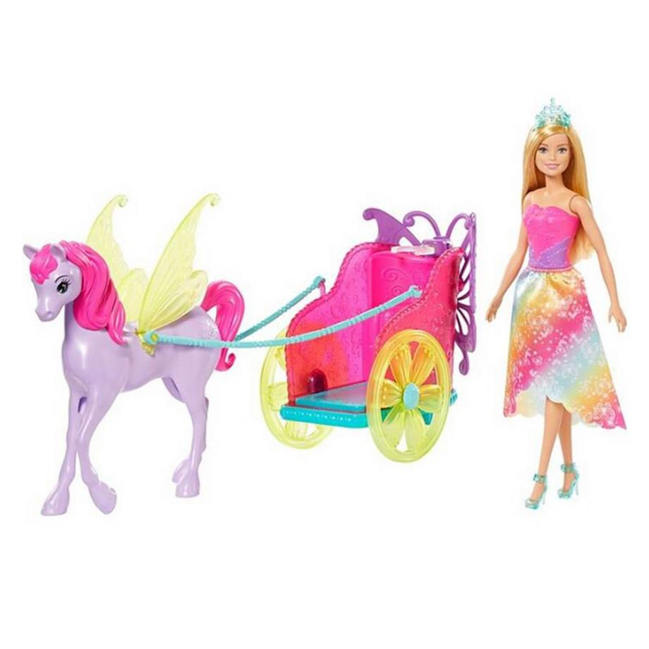 Barbie  Dreamtopia Prinzessin & Pegasus mit Kutsche 