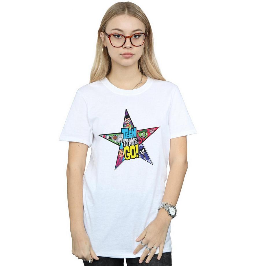 DC COMICS Teen Titans Go Star Logo T-Shirt  