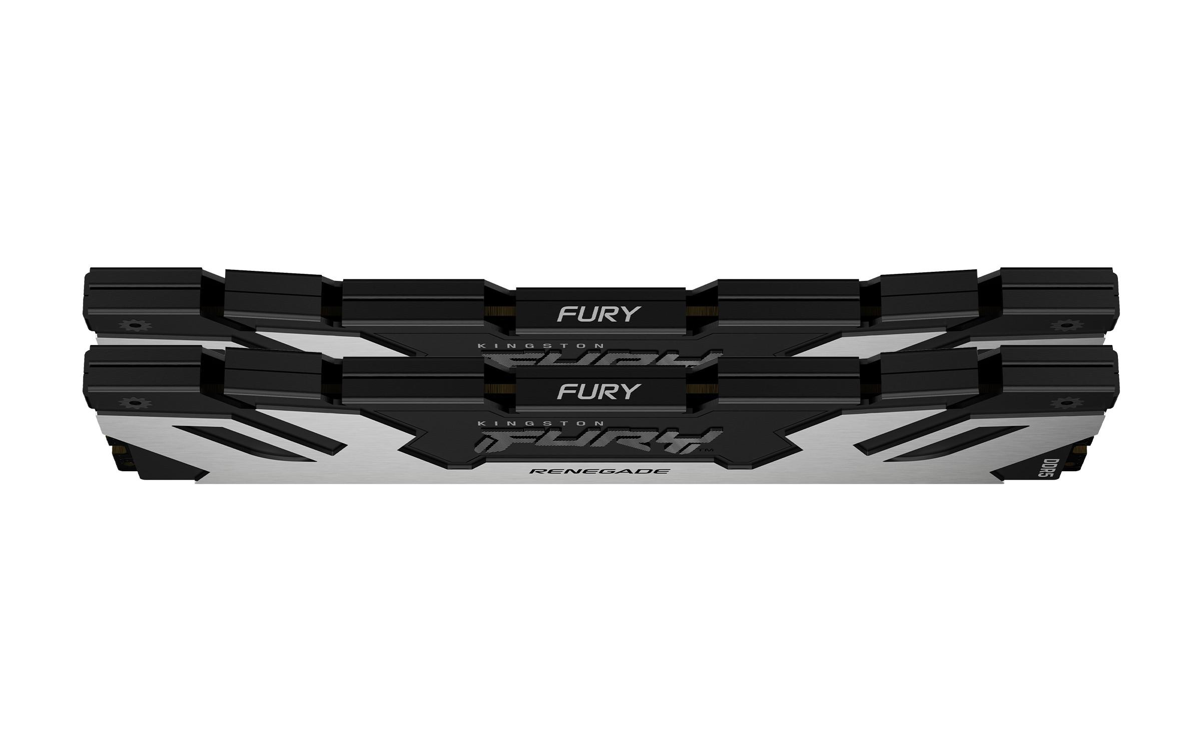 KINGSTON TECHNOLOGY  FURY 32GB 7200MT/s DDR5 CL38 DIMM (2er-Kit) Renegade Silber XMP 