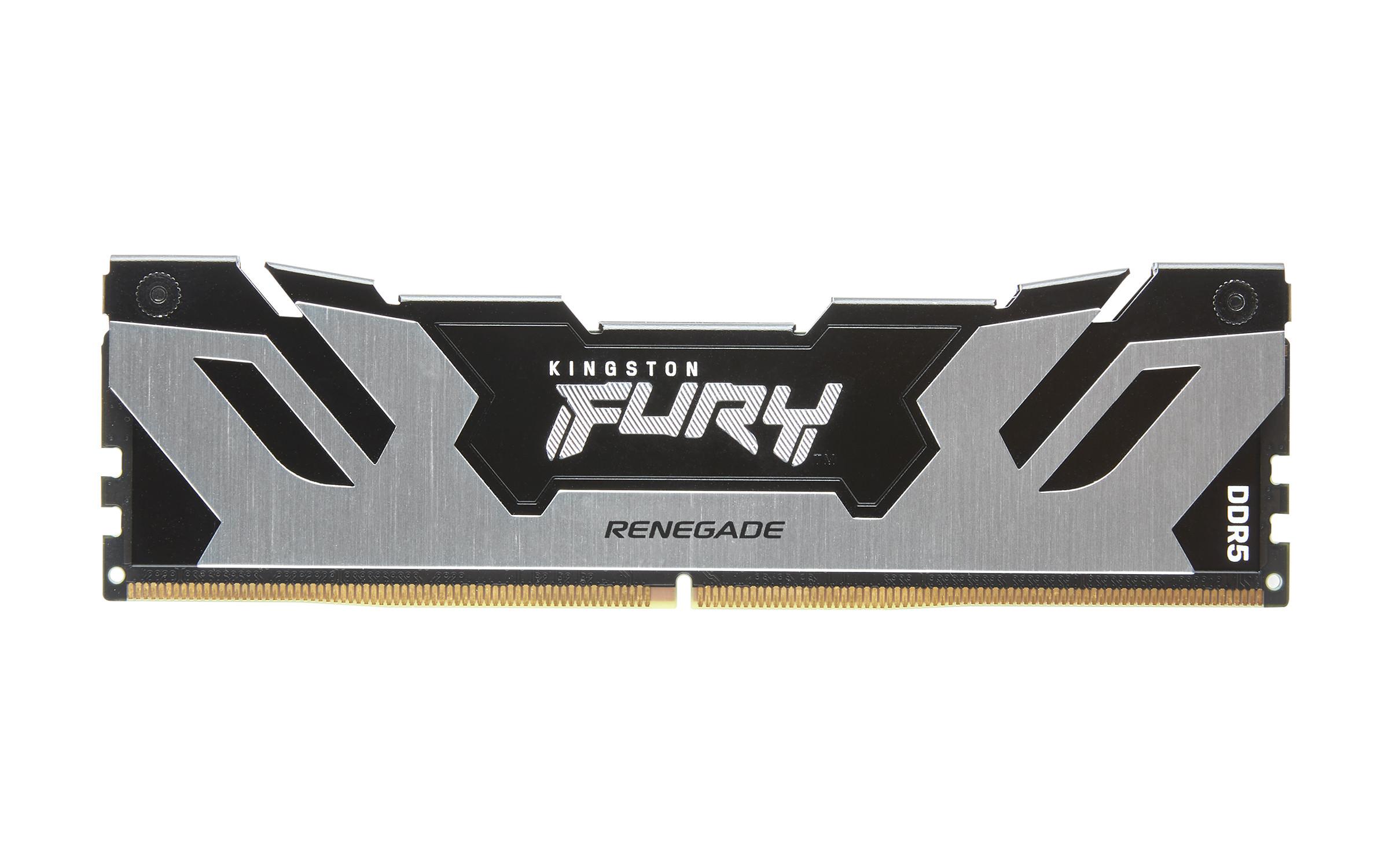 KINGSTON TECHNOLOGY  FURY 32GB 7200MT/s DDR5 CL38 DIMM (Kit da 2) Renegade Silver XMP 