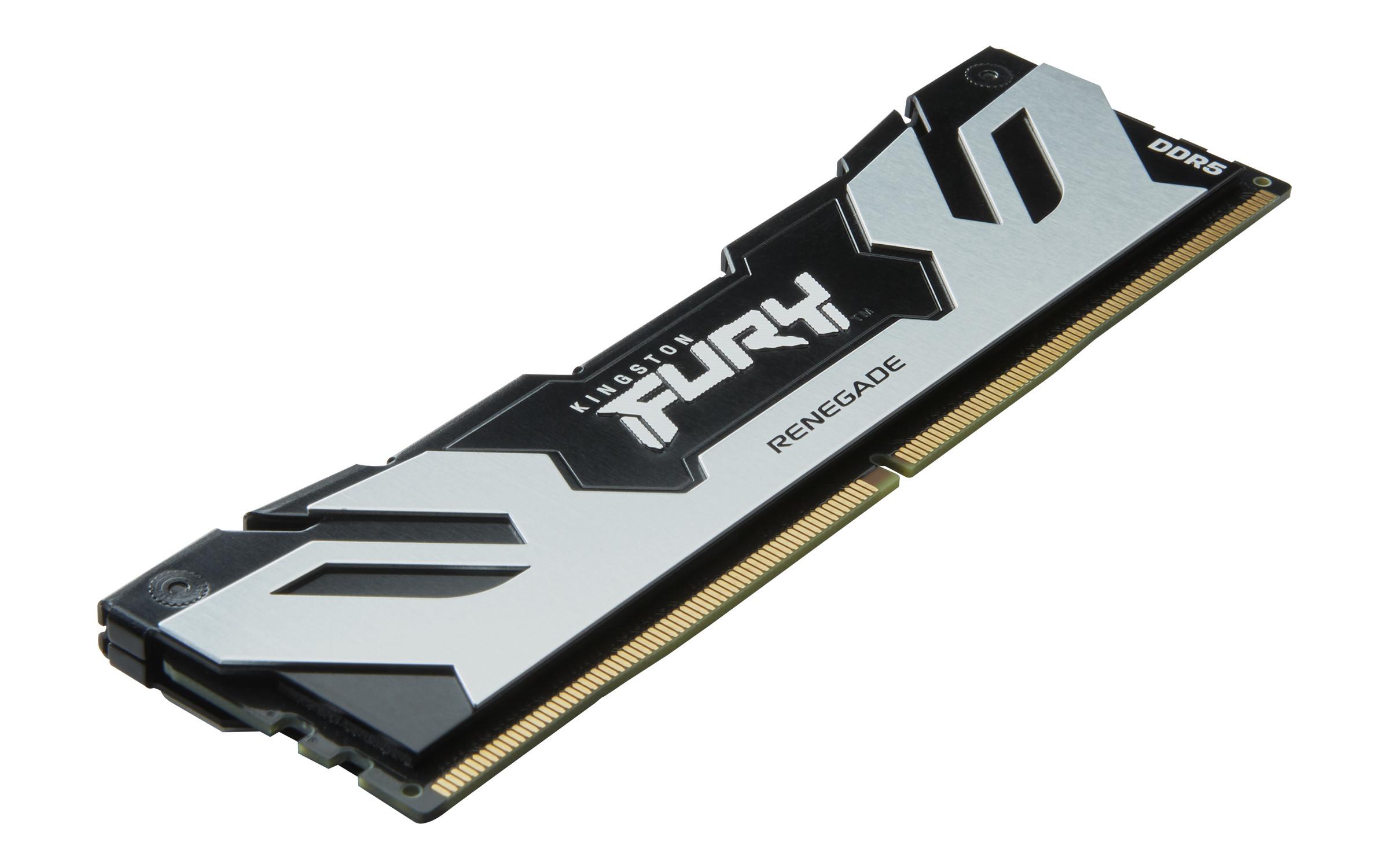 KINGSTON TECHNOLOGY  FURY 32GB 7200MT/s DDR5 CL38 DIMM (Kit da 2) Renegade Silver XMP 