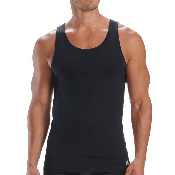 adidas  4er Pack Active Flex Cotton 3 Stripes - Unterhemd  Tanktop 