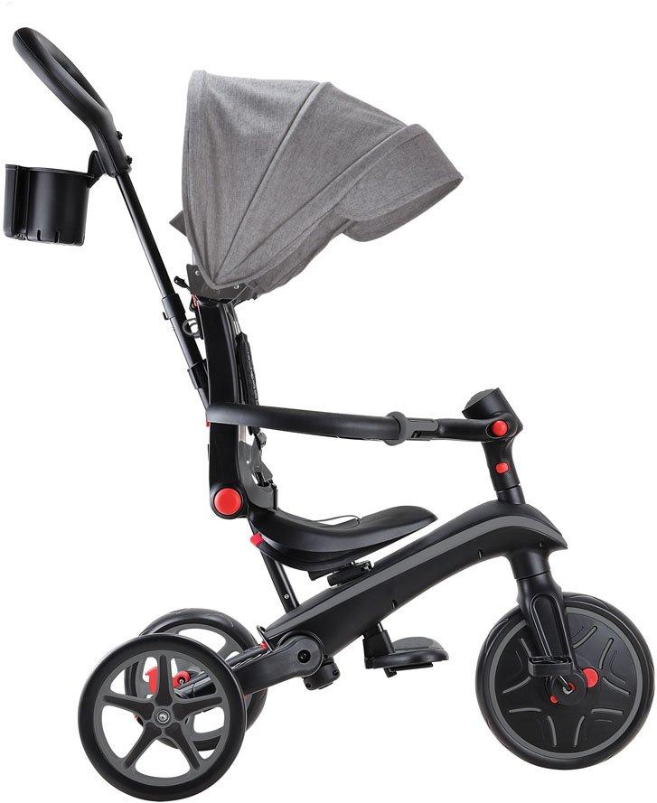 GLOBBER  Explorer 4 in 1 Foldable Black Grey 