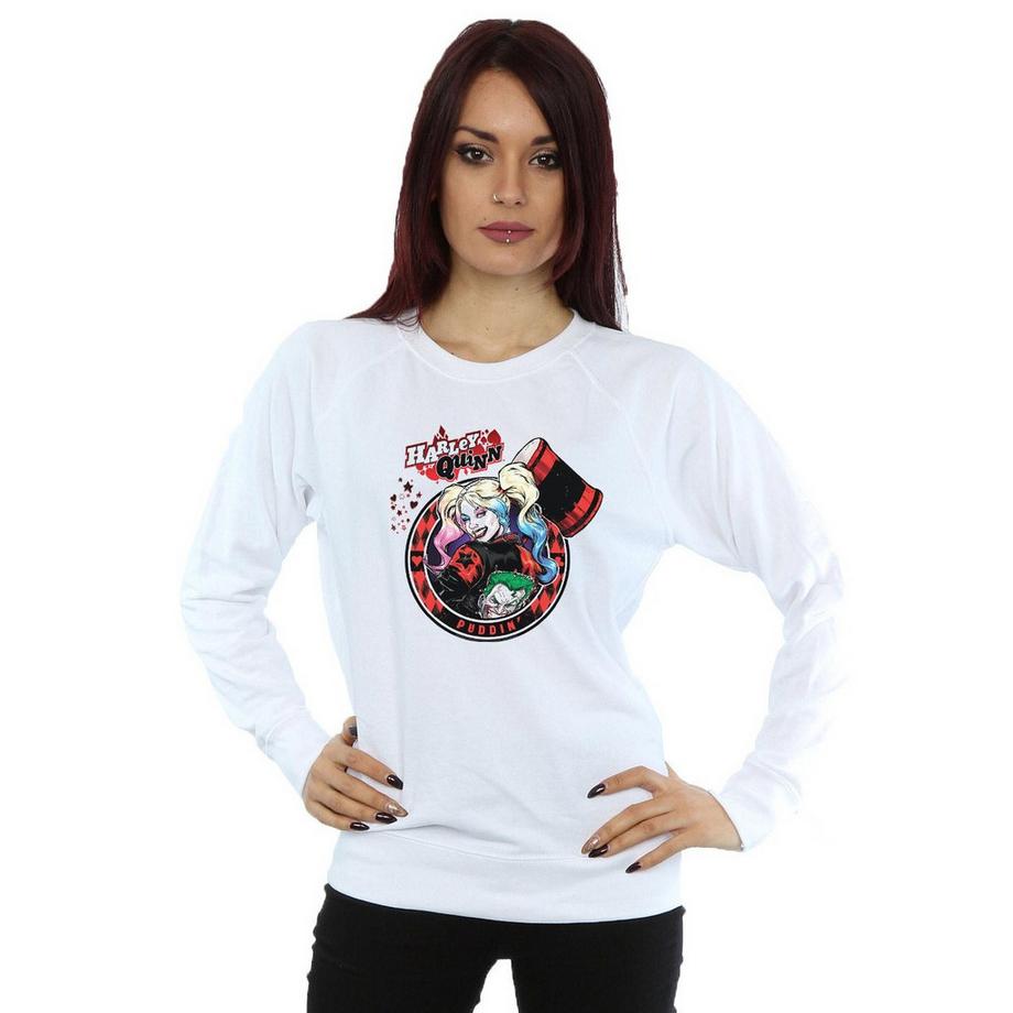 DC COMICS Harley Quinn Puddin Sweatshirt  