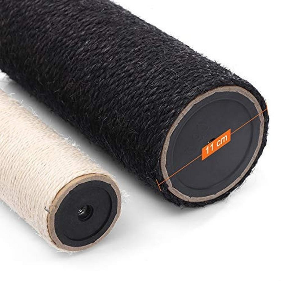 Pricenet  Arbre à chat spacieux avec perchoir en peluche et chaise longue profonde 