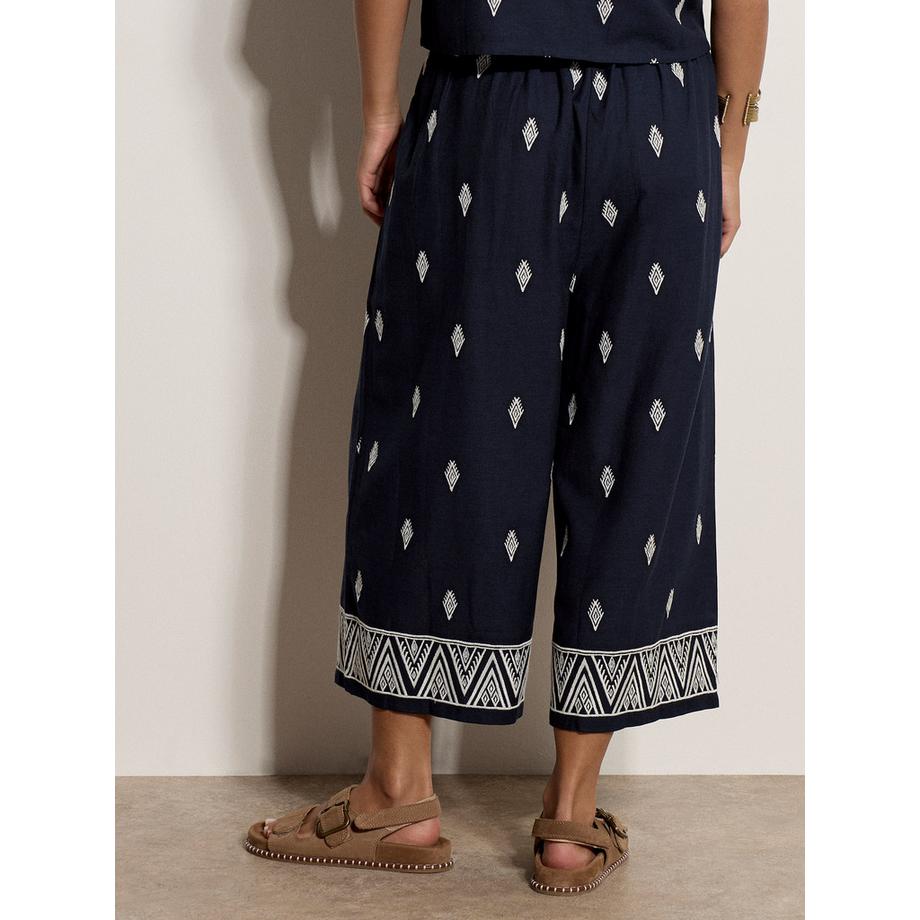 APRICOT Bestickte Culotte aus Baumwollmischung  