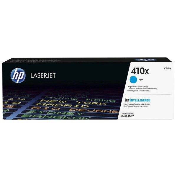 Image of Hewlett-Packard HP Toner-Modul 410X cyan CF411X CLJ Enterprise M452 5000 S. - ONE SIZE